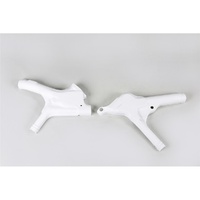 UFO White Frame Guard for Honda CR 125 1991-1992