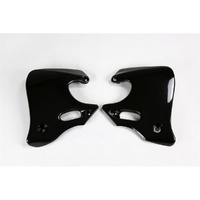 UFO Black Radiator Shrouds for Honda CR 125 1993-1994