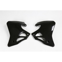 UFO Black Radiator Shrouds for Honda CR 125 1995-1997