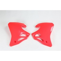 UFO Red Radiator Shrouds for Honda CR 125 1995-1997
