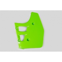 UFO Green Radiator Shrouds for Kawasaki KX 125 1988-1989