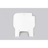 UFO white Front Number Plate for Kawasaki KX 500 1989-1995