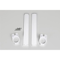 UFO White Fork Guard Protectors for Yamaha YZ 250 1989-1989