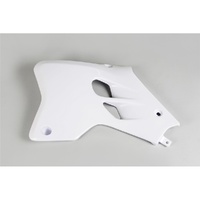 UFO White Radiator Shrouds for Yamaha YZ 80 1993-2001