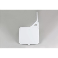UFO White Front Number Plate for Suzuki RM 250 1987-1995