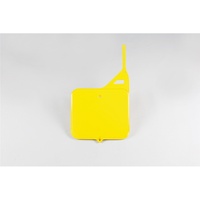 UFO Yellow  Front Number Plate for Suzuki RM 125 1987-1995