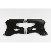 UFO Black Radiator Shrouds for Suzuki RM 250 1996-1998
