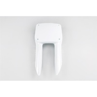 UFO White Front Number Plate for Suzuki RM 125 1996-1998