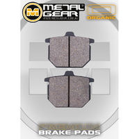 Front Left Brake Pads for HONDA MT 125 R 1978