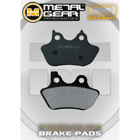 Front Left Brake Pads for HARLEY FXDCI 1450 Super Glide Custom 88 EFI 2005-2006