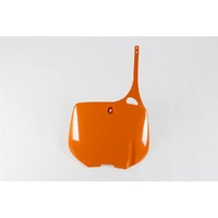 UFO Orange Front Number Plate for Ktm SX 360  1993-1998
