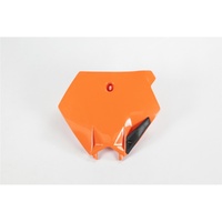 UFO Orange Front Number Plate for Ktm SX 450 2003-2006