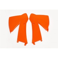 UFO Orange Radiator Shrouds for Ktm SX 85  2004-2005