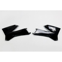 UFO Black Radiator Shrouds for Ktm SX 85  2006-2012