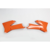 UFO Orange Radiator Shrouds for Ktm SX 85  2006-2012
