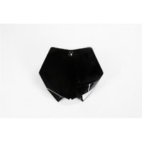 UFO Black Front Number Plate for Ktm SX 150 2009-2012