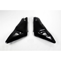 UFO Black Radiator Shrouds for Husqvarna WR 250 2005-2005