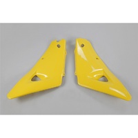 UFO Yellow Radiator Shrouds for Husqvarna CR 125 2005-2005