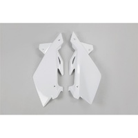 UFO White Rear Side Panel for Husqvarna WR 125 2006-2008