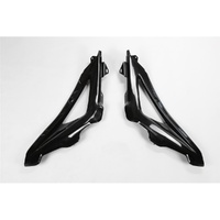 UFO Black Radiator Shrouds for Husqvarna TE 250 2009-2013