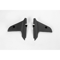 UFO Black Radiator Shrouds for Husqvarna TC 310 2011-2013