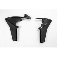UFO Black Radiator Shrouds for Husqvarna TC 499 2011-2013