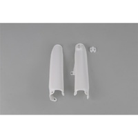 UFO White Fork Guard Protectors for Husqvarna TC 499 2011-2013