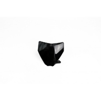 UFO Black Front Number Plate for Husqvarna FC 250 2014-2015