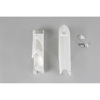 UFO White Fork Guard Protectors for Husqvarna FC 250 2014-2014