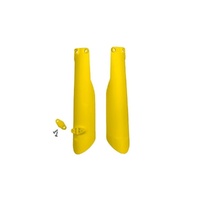 UFO Black Fork Guard Protectors for Husqvarna TE 250 2016-2023