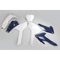 UFO White Front Number Plate for Husqvarna FC 250 2016-2022