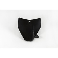 UFO Black Front Number Plate for Husqvarna TC 85 2014-2017