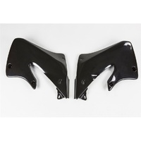 UFO Black Radiator Shrouds for Honda CR 250 1997-1999