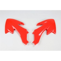UFO Red Radiator Shrouds for Honda CRF 50 2004-2025