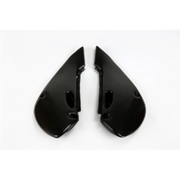 UFO Black Rear Side Panel for Kawasaki KLX 110 2001-2009