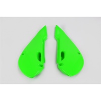 UFO Green Rear Side Panel for Kawasaki KLX 110 2001-2009