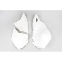 UFO white Rear Side Panel for Kawasaki KLX 400R 2003-2025