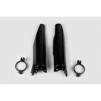 UFO Black Fork Guard Protectors for Kawasaki KXF 250  2004-2005