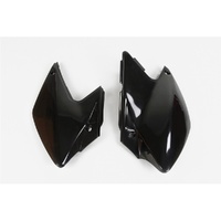 UFO Black Rear Side Panel for Kawasaki KLX 450R 2007-2025