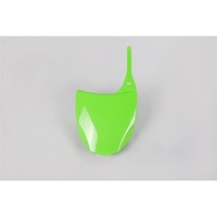 UFO Green Front Number Plate for Kawasaki KXF 450 2009-2012