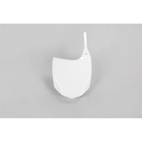 UFO white Front Number Plate for Kawasaki KXF 450 2009-2012