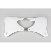 UFO White Radiator Shrouds for Yamaha WRF 400 1998-1999