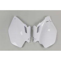 UFO White Rear Side Panel for Yamaha YZF 250 2003-2005