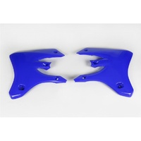 UFO Blue Radiator Shrouds for Yamaha WRF 250 2003-2004