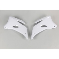 UFO White Radiator Shrouds for Yamaha YZF 250 2006-2009