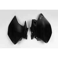 UFO Black Rear Side Panel for Yamaha WRF 250 2007-2014