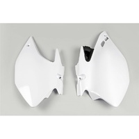 UFO White Rear Side Panel for Yamaha WRF 250 2007-2014