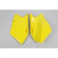 UFO Yellow Rear Side Panel for Suzuki RMZ 450 2005-2006