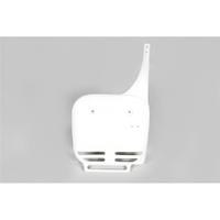 UFO White Front Number Plate for Suzuki RM 60 2003-2004