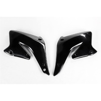 UFO Black Radiator Shrouds for Suzuki RMZ 250 2004-2006